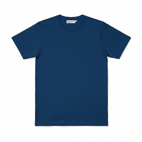 180 GSM Plain T-shirt | Premium Biowashed Round Neck Blanks
