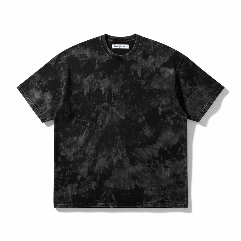 Acid Wash T-shirt Manufacturer India | 240 GSM Vintage Bulk