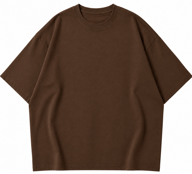 240 GSM French Terry Cotton Oversized T-Shirt