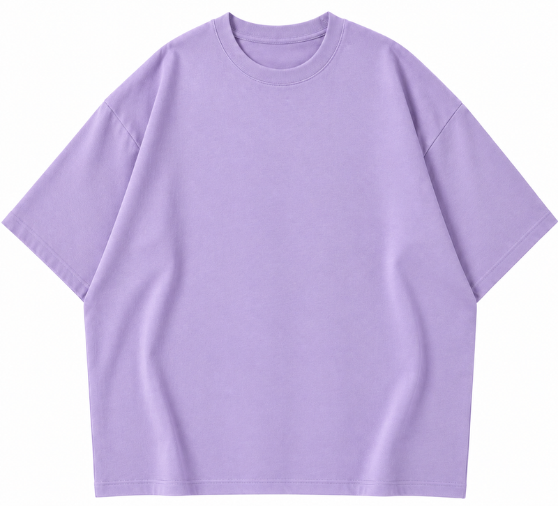 240 GSM French Terry Cotton Oversized T-Shirt
