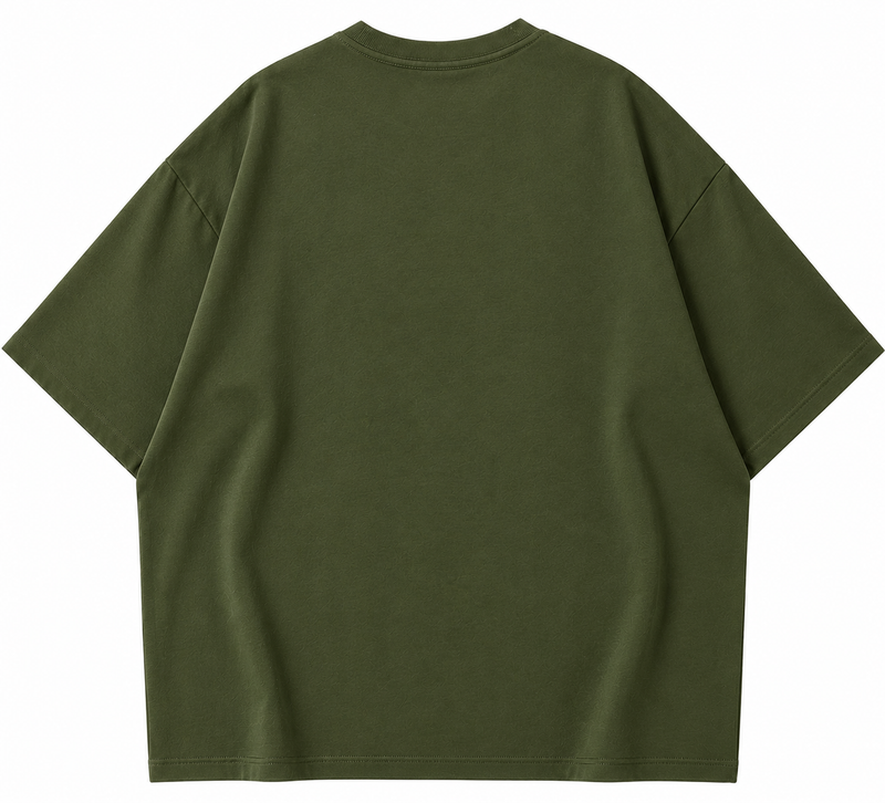 240 GSM French Terry Cotton Oversized T-Shirt
