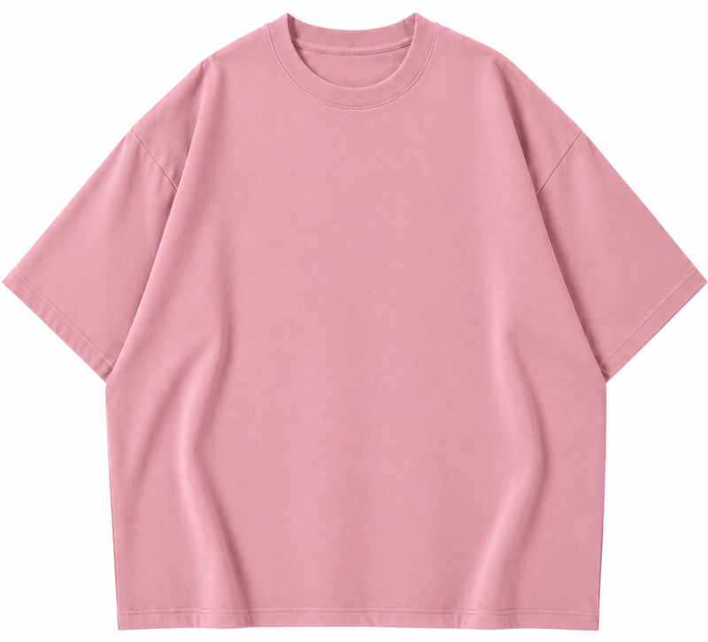 240 GSM French Terry Cotton Oversized T-Shirt