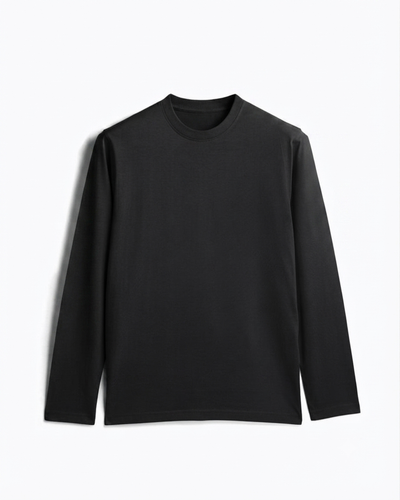 Men's Plain Full Sleeve Cotton T-Shirt Manufacturer