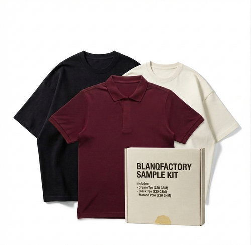 Blanq-Summer Sample Kit | 220/240 GSM Tees & Polo