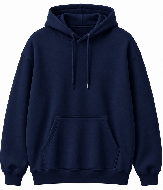 320 GSM Cotton Fleece Hoodie | Heavyweight Streetwear Blanks