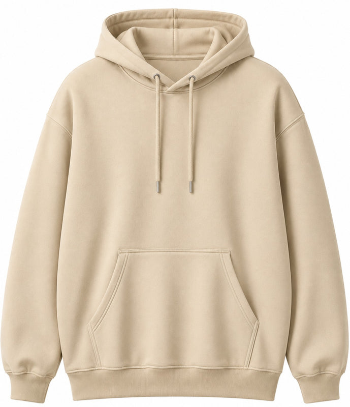 320 GSM Cotton Fleece Hoodie | Heavyweight Streetwear Blanks