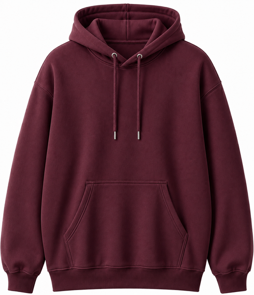 320 GSM Cotton Fleece Hoodie | Heavyweight Streetwear Blanks