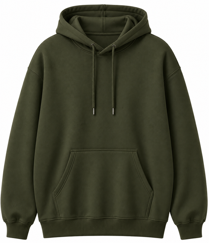 320 GSM Cotton Fleece Hoodie | Heavyweight Streetwear Blanks