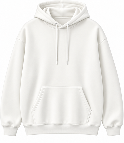 320 GSM Cotton Fleece Hoodie | Heavyweight Streetwear Blanks