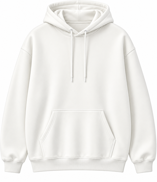 320 GSM Cotton Fleece Hoodie | Heavyweight Streetwear Blanks