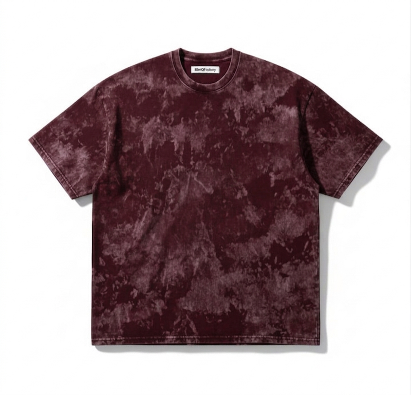 Acid Wash T-shirt Manufacturer India | 240 GSM Vintage Bulk